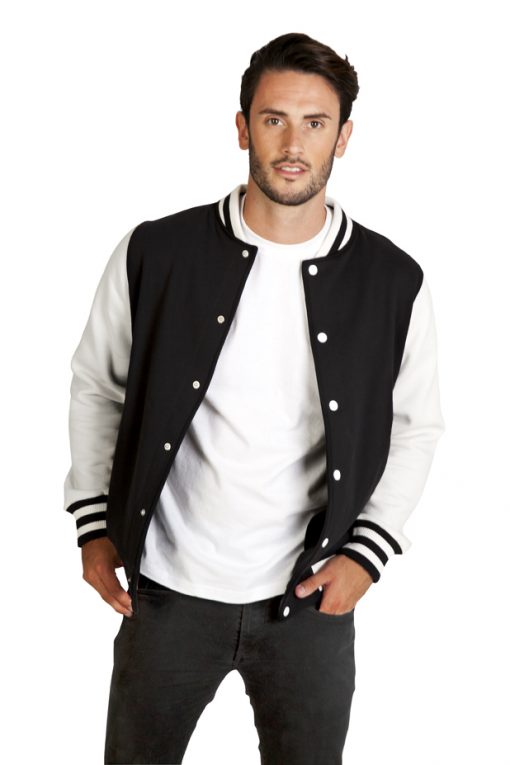 Mens Varsity Jacket – No Hood – Hoodies Only